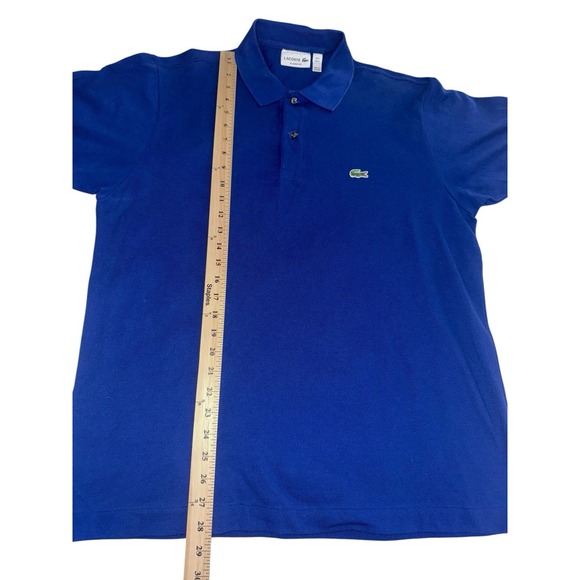 Lacoste Classic Fit Polo Shirt Men's Size XL  Blue - Picture 4 of 10
